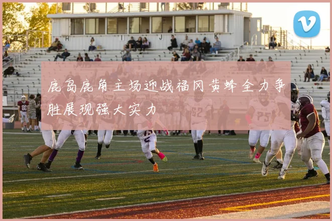 鹿岛鹿角主场迎战福冈黄蜂全力争胜展现强大实力